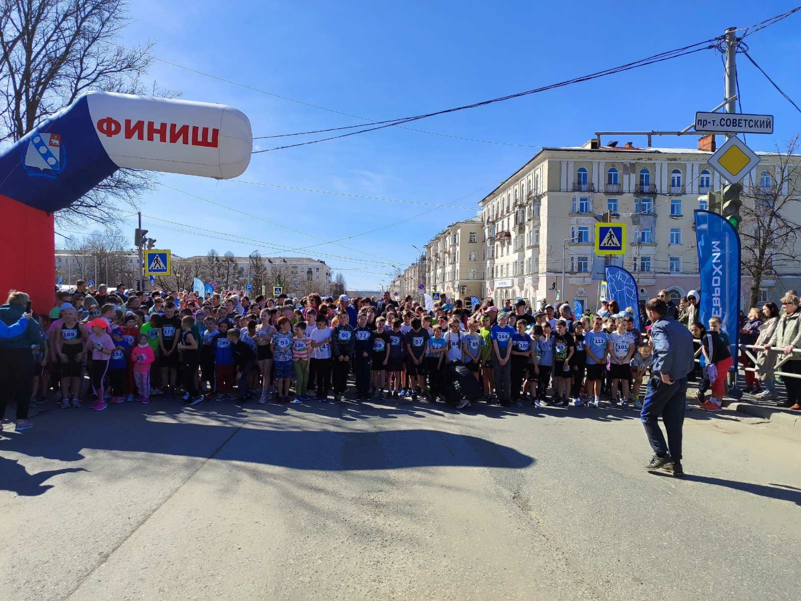 21 апреля в Березниках прошел Городской традиционный легкоатлетический пробег «Подснежник»